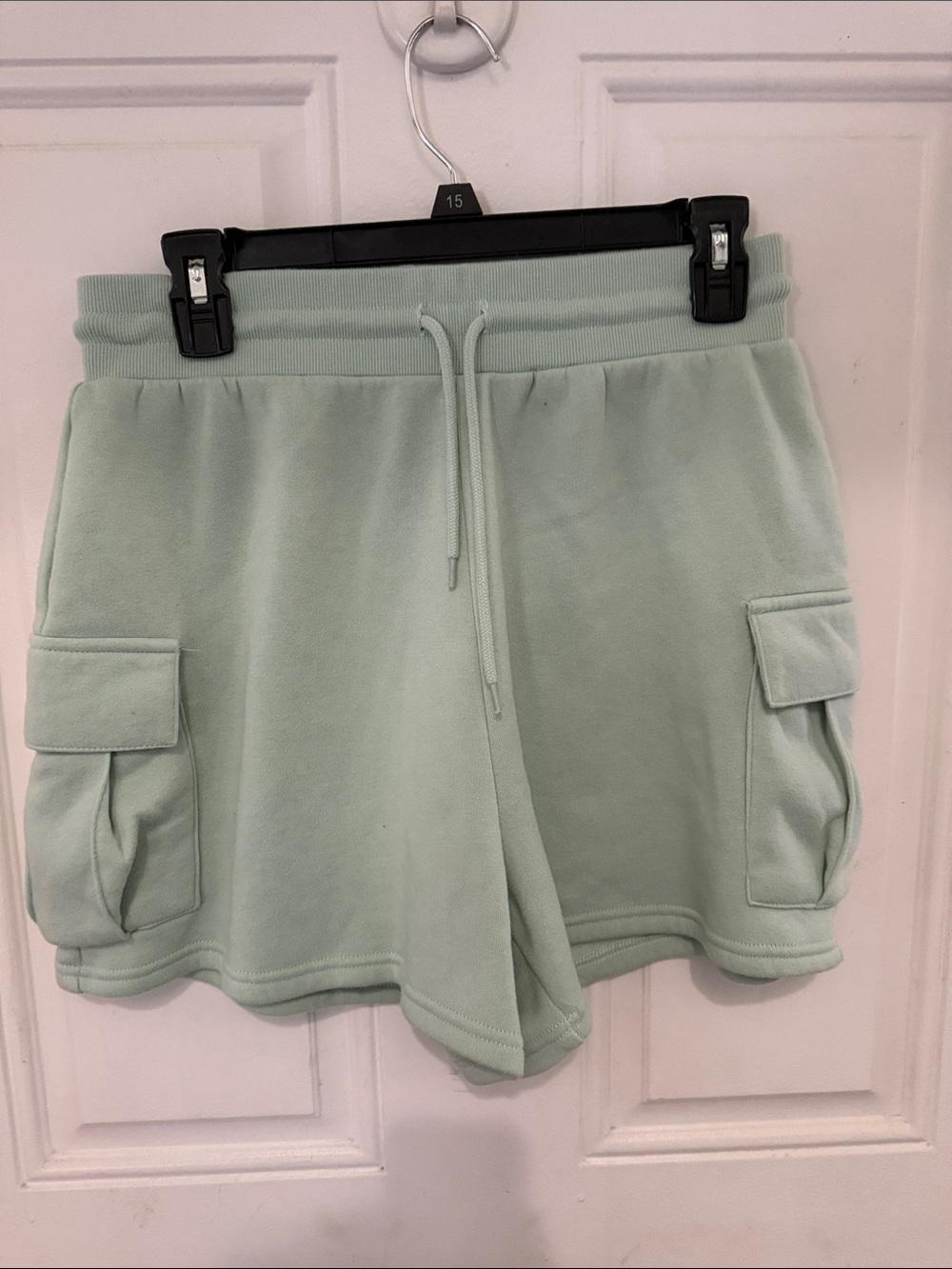 Gilded Intent Mint Green Cargo Lounge Shorts
